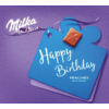 Kép 1/2 - Milka 110g Happy Birthday Praliné Tejkrémmel