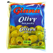 .Giana Olívabogyó 200ml zöld magoz.
