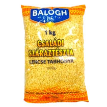 Családi tészta 1kg Lencsetarhonya Tojás nélk.