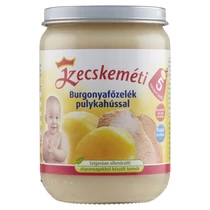 Kecskeméti bébiétel burgonyafözelék pulykahússal 190g