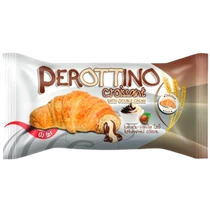Perottino Croissant 55g kakaós-vanília krém tölt.