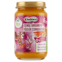 Univer bébiétel 163g Zsenge Sárgarépafözelék csirkehússal