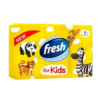 Fresh KIDS papírzsebkendő illatos 6x10db 3rtg.