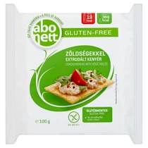 Abonett extrudált kenyér 100g zöldségekkel (gluténmentes)