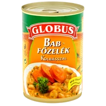 Globus babfőzelék kolbásszal 400g