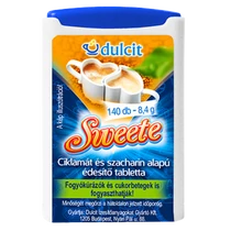 Sweete édesítö tabletta, 140db-os 8,4g