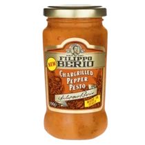 Filippo Berio Pesto 190g faszénen grillezett paprikával