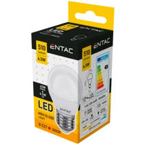 Entac Led mini gömb, 6,5W/E27, (45W)