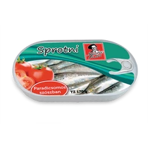 Maestro Pietro Sprotni 170g paradicsomos szószban