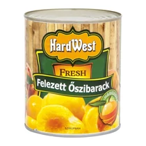 HardWest felezett őszibarack befőtt 2650g