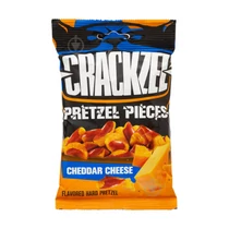 Crackzel cheddar sajt ízű perecdarabok 65g