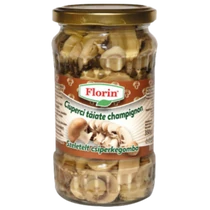 Florin szeletelt csiperke gomba 720ml 680g/300g