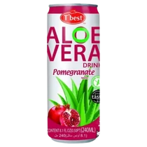 Aloe Vera rostos gyümölcsital 240ml Gránátalma DRS