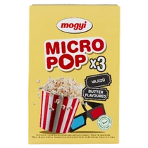 Mogyi micro pop Vaj 3x100g