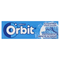 Orbit Peppermint drazsérágó 14g