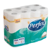 Perfex Toalettpapír 24 tek. 2rtg. Boni (zöld)