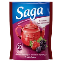 SAGA gyümölcstea 34g Erdei gyümölcs ízü
