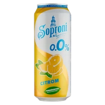 Soproni 0,5l Citrom alkoholmentes dobozos sör DRS