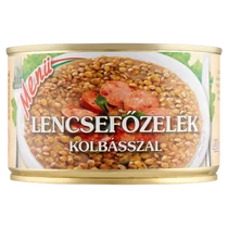Szegedi Menü 400g Lencsefözelék Kolbásszal