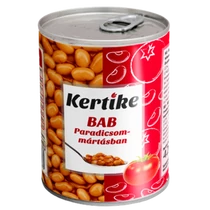 Kertike paradicsomos bab 420g