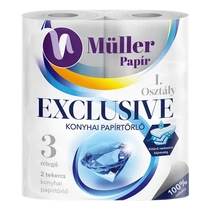 Müller Exclusive kéztörlő 2 tek. 3rtg.