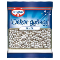 Dr.Oetker 30g Dekor gyöngy fehér