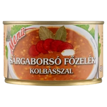 Szegedi Menü 400g Sárgaborsófözelék Kolbásszal
