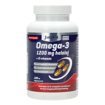 JutaVit Omega-3 halolaj+E vitamin 1200mg