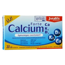 JutaVit Kalcium+Magnézium+Cink+D3 forte 30db