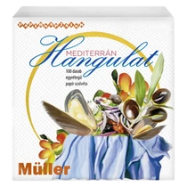 Müller szalvéta 1rtg100db Mediterrán hangulat