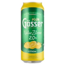 Gösser Citromos 0,5l dobozos sör 2% DRS