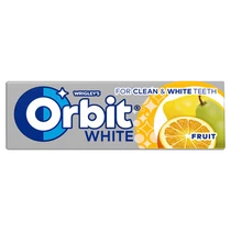 Orbit White Fruit drazsérágó 14g
