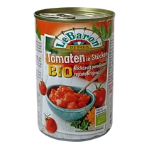 LeBaron BIO kockázott paradicsom 400g