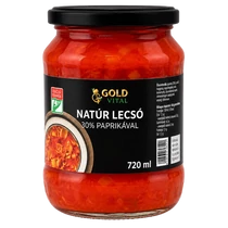 GoldVital natúr lecsó 30% paprikával 720ml