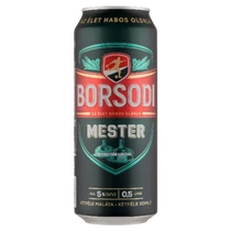 Borsodi Mester 0,5l dobozos sör DRS (5%)