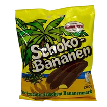 Hauswirth 300g Schoco Bananen étcsokoládé bevonattal