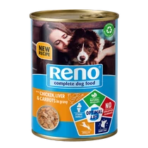 Reno kutyaeledel 415g Optimal prémium csirke-máj