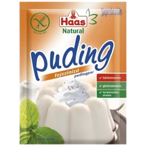 Haas Natural puding tejszín ízű 40g