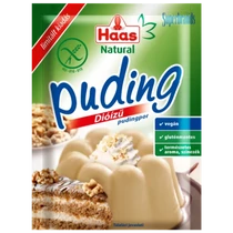 Haas Natural puding dió ízű 40g