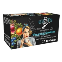 Gusto tea 30g vegyesgyümölcs