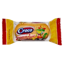Croco szendvicskeksz kakaós krémmel töltve 25g