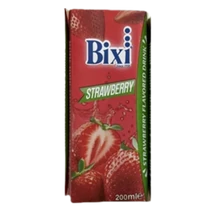 Bixi Eper ízű ivólé 0,2l cukor+édesítő