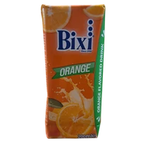 Bixi Narancs ízű ivólé 0,2l cukor+édesítő