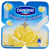 Danone joghurt 4x125g Citrom