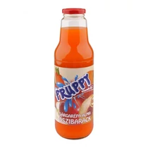 Fruppy ital 750ml sárgarépa-alma-őszibarack DRS