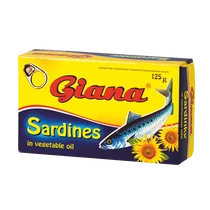 Giana Szardinella növényi olajban 125g/90g