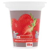 Riska krémjoghurt 125g eper