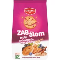 Zab-Álom 150g Erdeigyümölcs-Zabpehely keksz