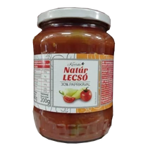 Kertike natúr lecsó 680g/200g