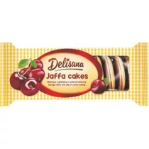 Delisana piskótakorong 135g meggyes